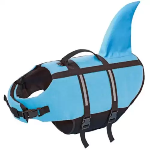  Plovací vesta Sharki S 30cm sv.modrá Nobby