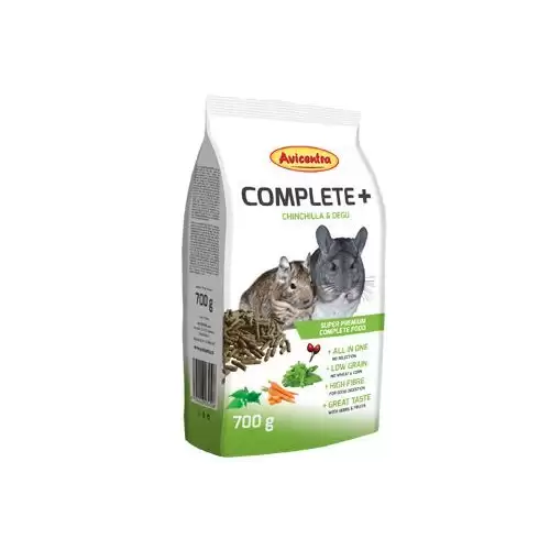Avicentra COMPLETE+ činčila, osmák 700g