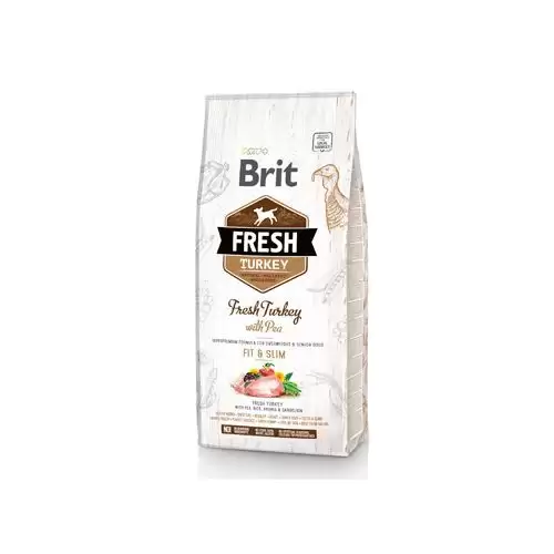 Brit Fresh Dog Turkey & Pea Light Fit & Slim 12kg