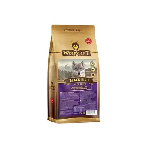 Wolfsblut Dog Adult Large Breed Black Bird 2kg