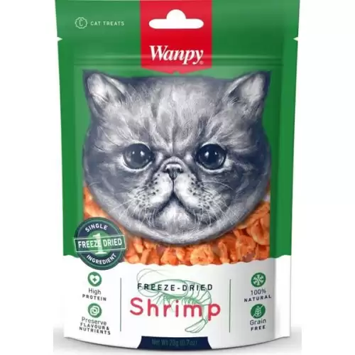  Wanpy Cat Freeze Dried Shrimp 20 g