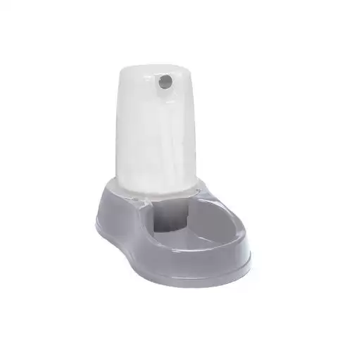 Miska se zásob. na vodu 3,5l protiskluz šedá Zolux