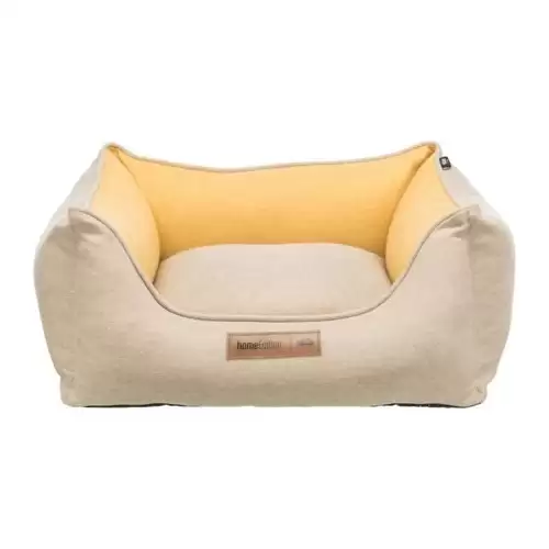 Obdélníkový pelech LONA, písková/žlutá 60 x 50 cm