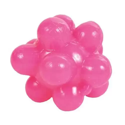 Ježaté kuličky mechová guma 3,5 cm 4ks