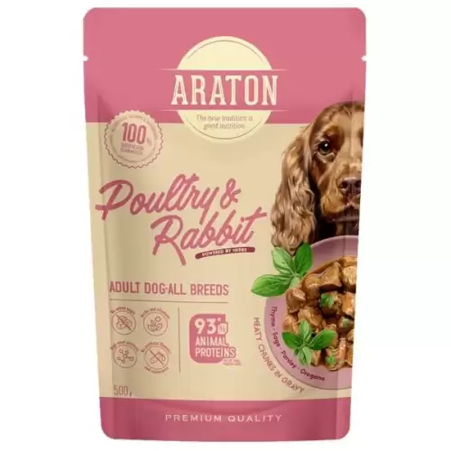  Araton Dog kaps. Adult Poultry/Rabbit 500 g