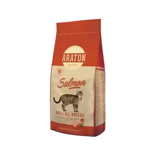  Araton Cat Dry Adult Salmon 15 kg