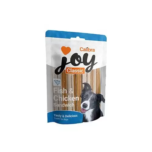 Calibra Joy Dog Classic Fish&Chicken Sandwich 250g NEW