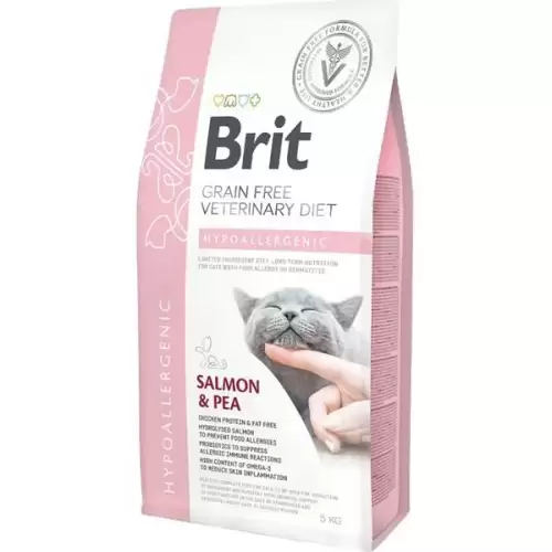  Brit Veterinary Diets Cat Hypoallergenic 5 kg