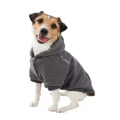 BE NORDIC Flensburg, mikina s kapucí, šedá XS:30cm, hruď:40cm, krk:32cm