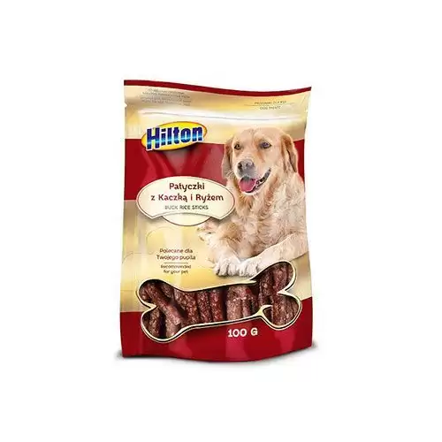 Pochoutka Kachní tyčinky s rýží 100g