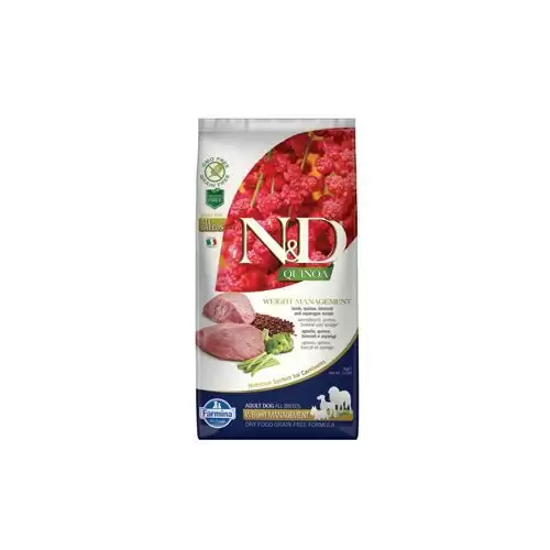 N&D Quinoa DOG Weight Management Lamb Adult M/L 7kg