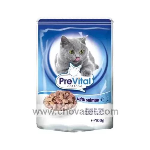 PreVital kapsa kočka losos 100g