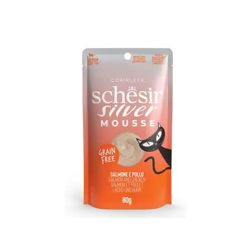 Schesir Cat kapsa Senior Lifestage Mousse los/kuř 80g