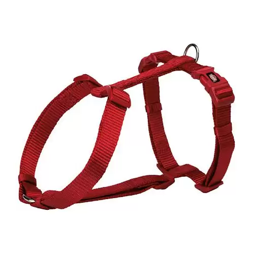 H-postroj PREMIUM - červená L:hruď:60-87cm/25mm