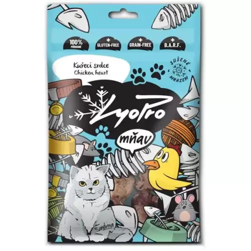  LyoPro Cat Kuřecí srdce 50 g