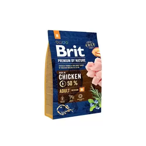 Brit Premium Dog by Nature Adult M 3kg