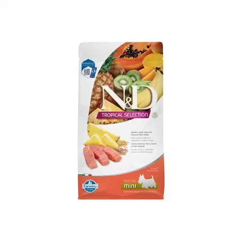 N&D TROPICAL SELECTION DOG Adult Mini Salmon 1,5kg