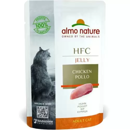  Almo Nature cat kaps. Jelly-kuře 55g
