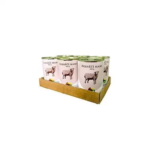 BOHEMIA MASO Jehněčí ve vlastní šťávě SIX PACK 6x400g