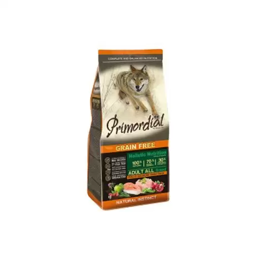 Primordial Dog GF Adult Chicken&Salmon 12kg