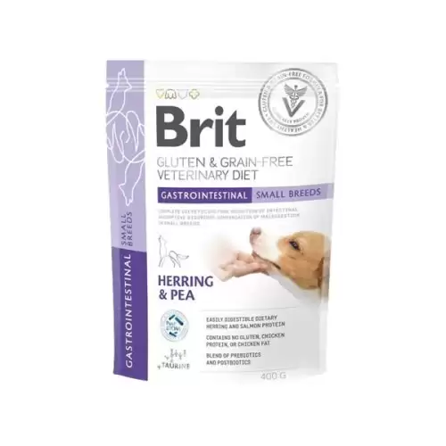  Brit Veterinary Diets Dog GF Gastrointestinal Small Breed 400g