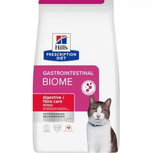  Hill's Prescription Diet Feline Biome Gastrointestinal Stress kuře 1,5 kg