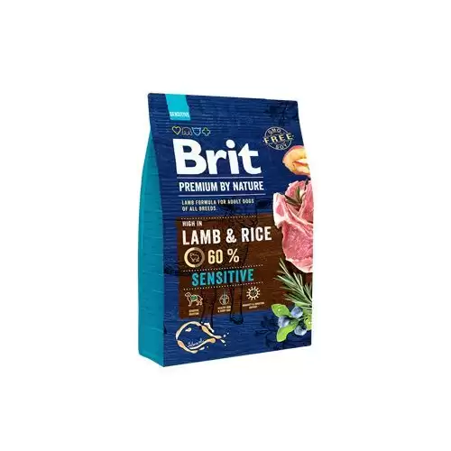 Brit Premium Dog by Nature Sensitive Lamb 3kg