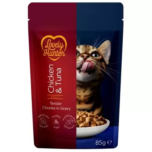  Lovely Hunter Cat kaps. Adult Chicken/Tuna 85 g