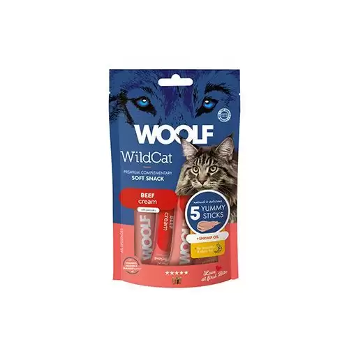 WOOLF WildCat Cream Functional Beef 5x14g