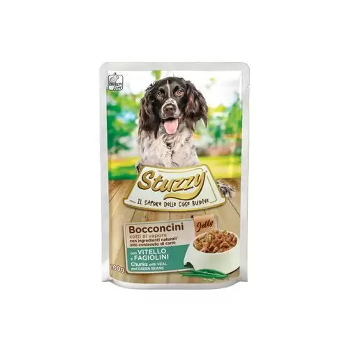Stuzzy Dog kapsa Adult kousky telecího 100g