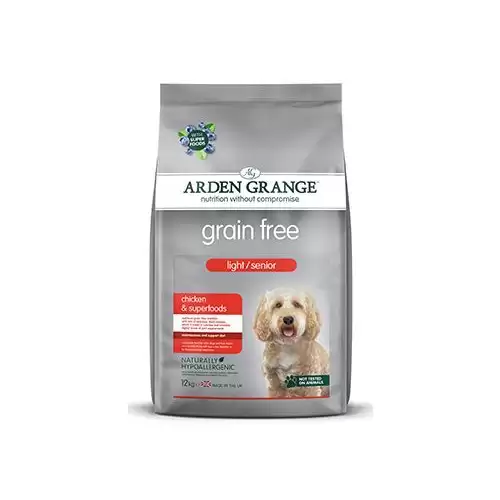 Arden Grange Dog GF Light/Senior Chick&Superfoods 12kg