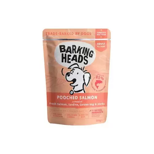 BARKING HEADS Pooched Salmon kapsa 300g