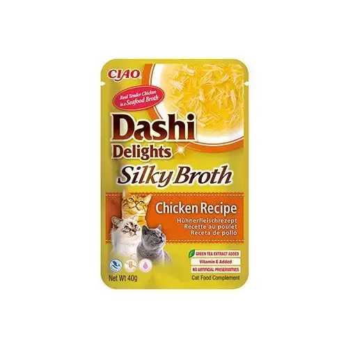 Churu Cat Dashi Delights Silky Broth Chicken 40g