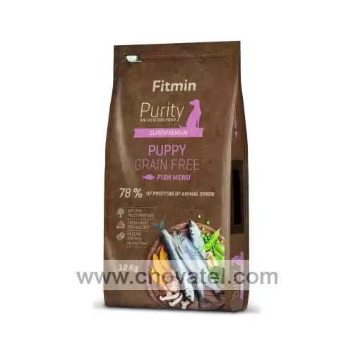 Fitmin dog Purity Grain Free Puppy Fish 12kg