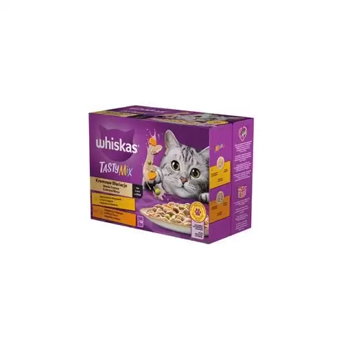 Whiskas kapsa Tasty Mix Creamy Creations 12x85g