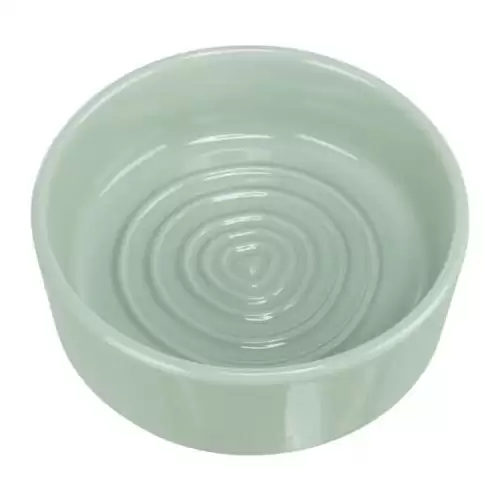 Keramická miska Viviana s letokruhy a srdíčkem, šalvěj 0,3 l/ ø 12 cm