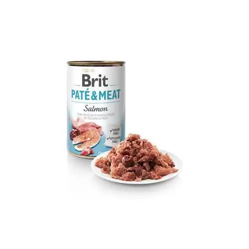 Brit Dog konz Paté & Meat Salmon 800g
