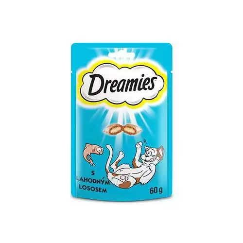 Dreamies kočka pochoutka s lososem 60g