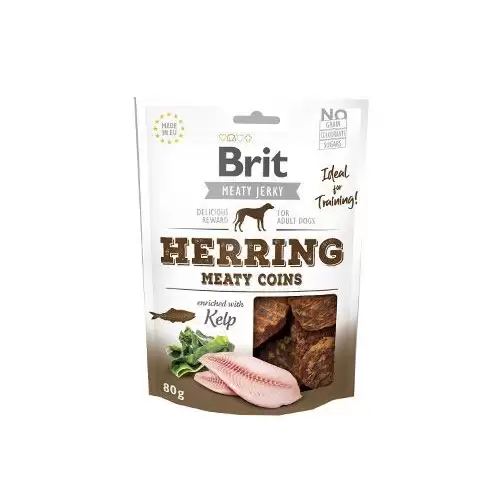 Brit Jerky Herring Meaty Coins 80g