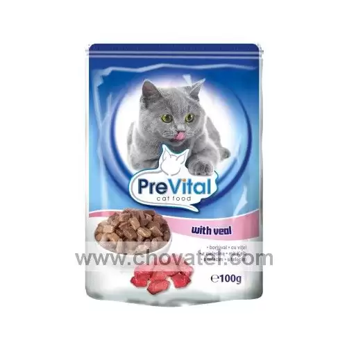 PreVital kapsa kočka telecí 100g
