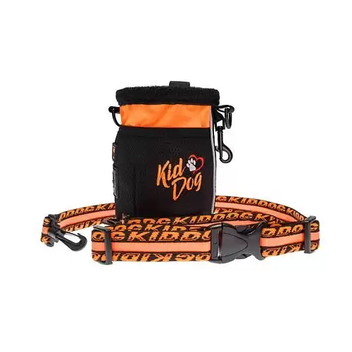 Multifunkční pamlskovník KIDDOG 3 v 1, neonově oranžová