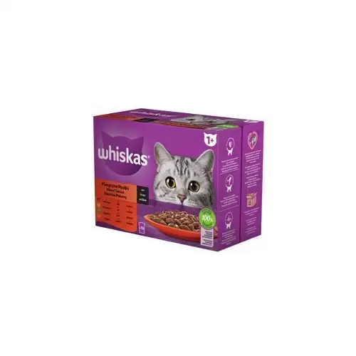 Whiskas kapsa Klasický výběr ve štávě 12x85g