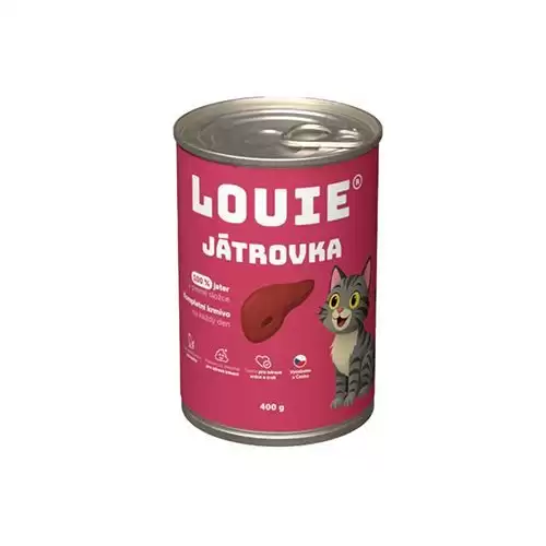 Louie Cat konz. Játrovka s prebiotiky 400g