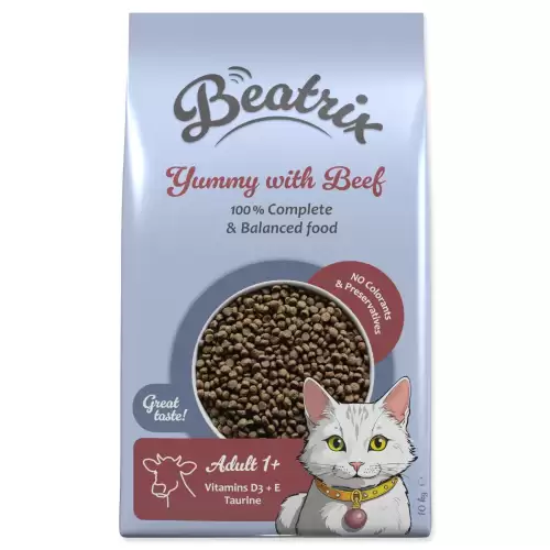 Krmivo Beatrix Adult s hovězím 10kg