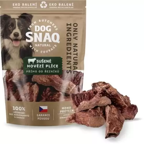  DOG SNAQ - Hovězí plíce sušené 80g