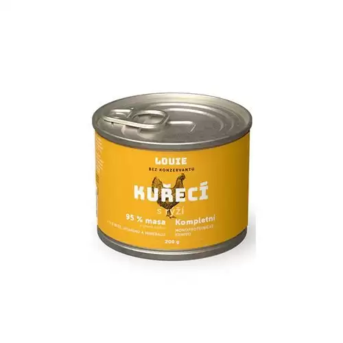 Louie Dog konz. Kuřecí s rýží 200g