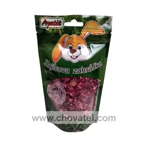 Apetit - Zajícova záhrádka Okvětní lístky růží 24g - květ