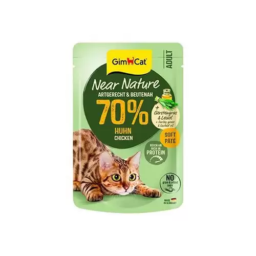 GimCat Near Nature kapsa kuře 85g