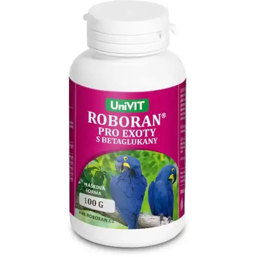  Roboran pro exoty s BETAGLUKANY plv 100 g