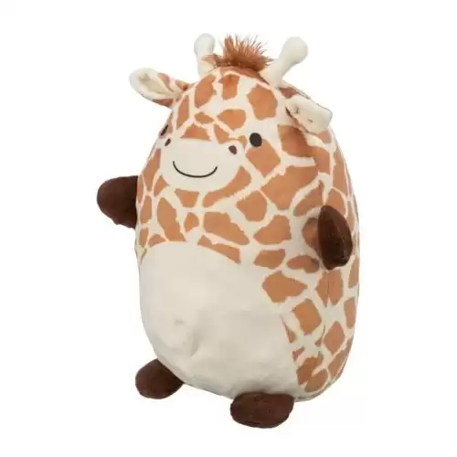 Plyšová žirafa s paměťovým efektem 26 cm, béžová / hnědá